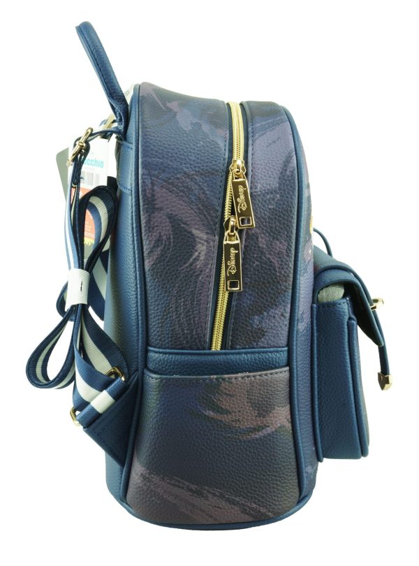 Pinocchio 11" Vegan Leather Mini Backpack Pastel