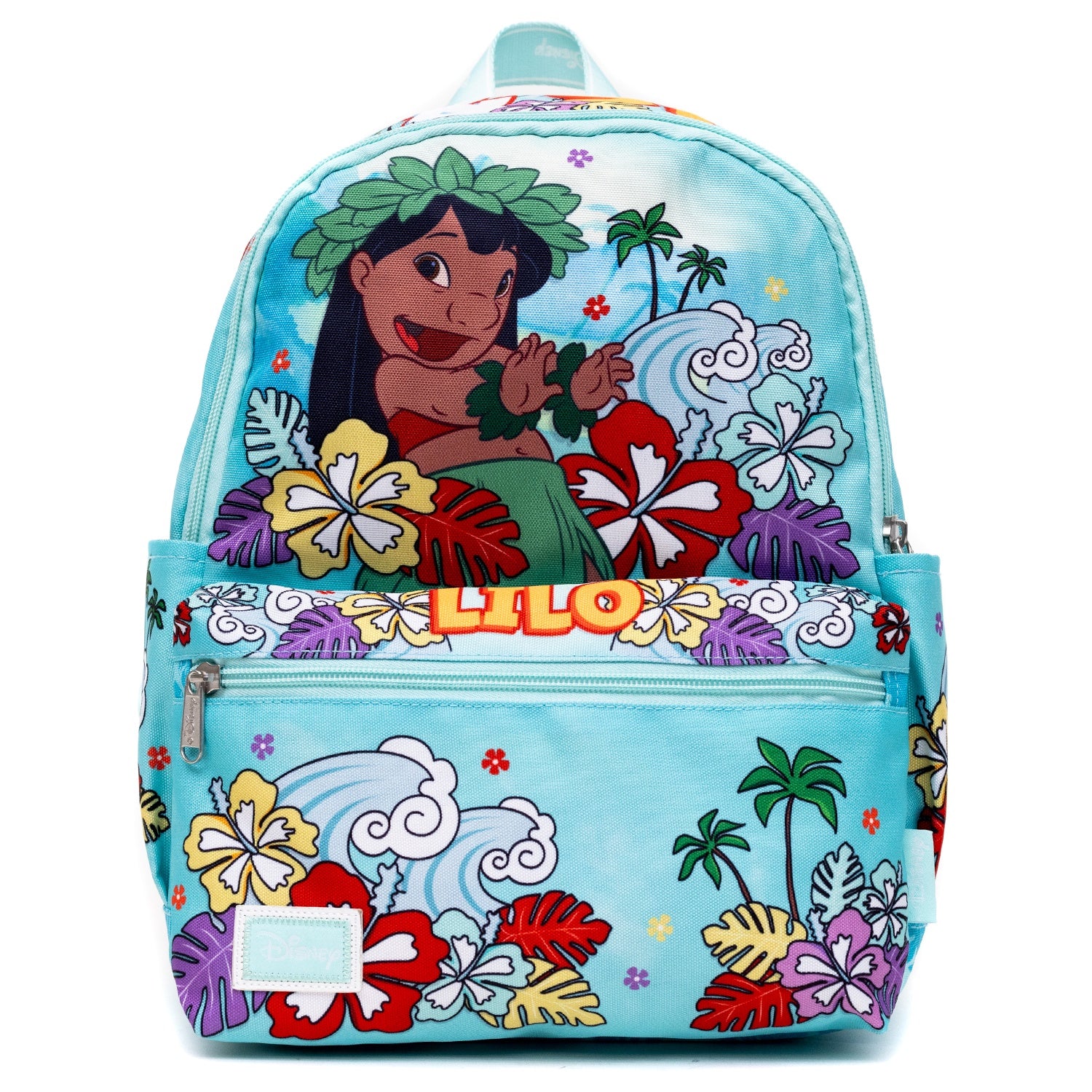 Disney Lilo and Stitch 13" Park Day Nylon Backpack