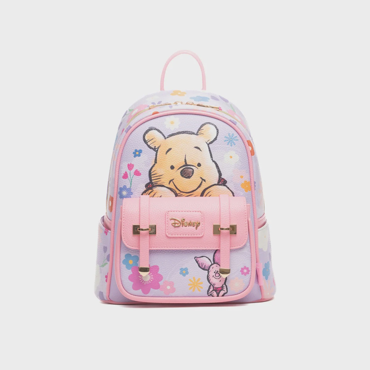Winnie the Pooh and Friends " Vegan Leather Fashion Mini Backpack