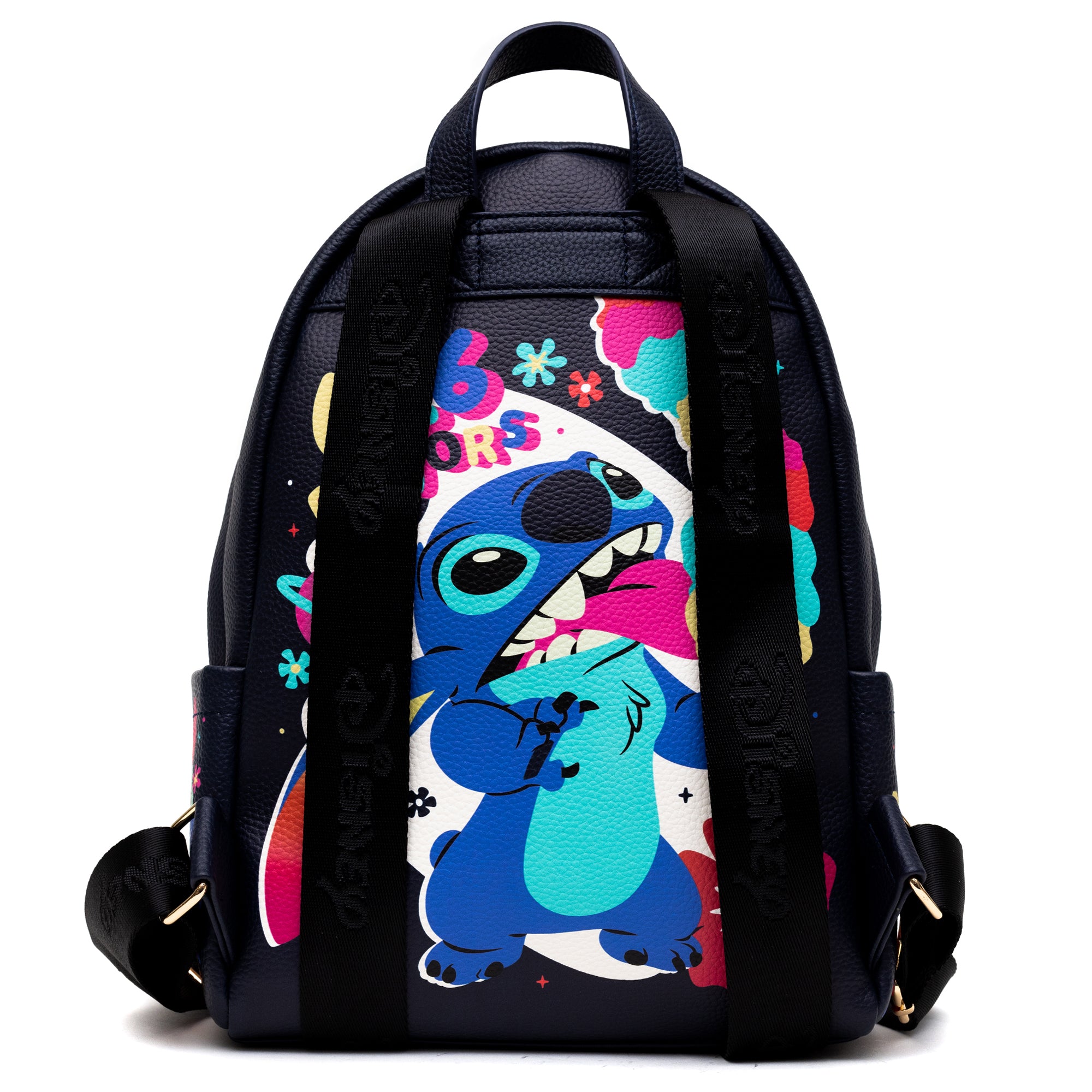 Disney Lilo and Stitch 12” Vegan Leather Mini Backpack