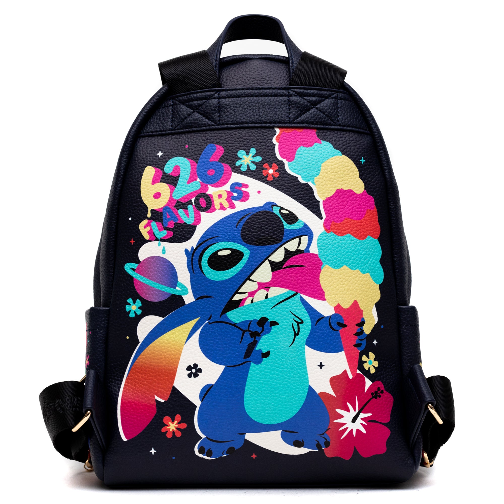 Disney Lilo and Stitch 12” Vegan Leather Mini Backpack