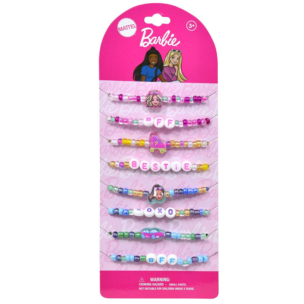 Barbie 8pk Bracelets on Card