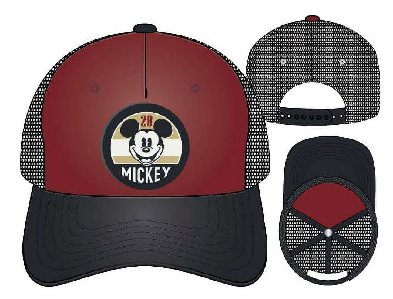 Adult Mickey Mouse Vintage Trucker Cap