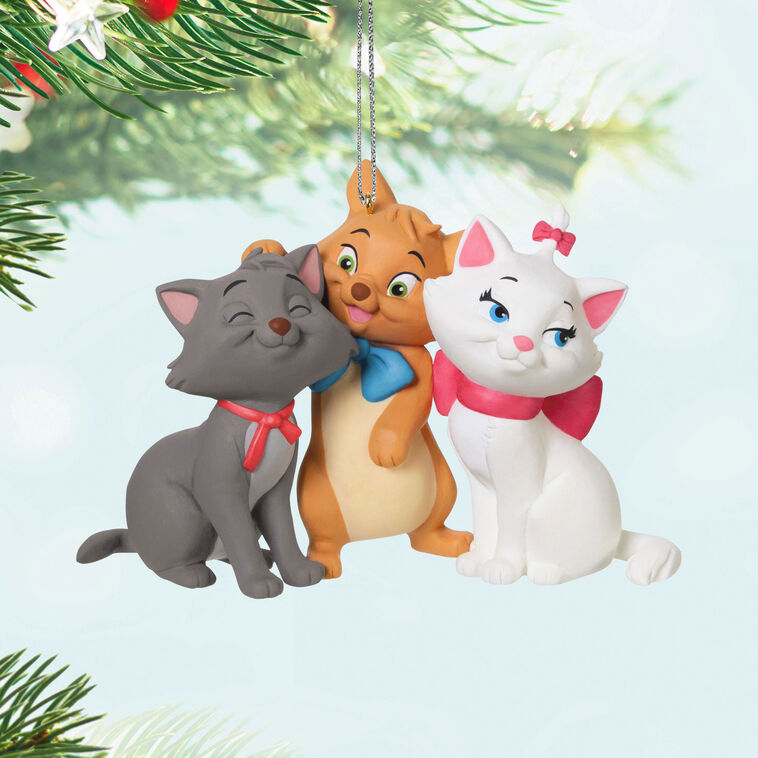 Disney The Aristocats 55th Anniversary Berlioz, Toulouse and Marie Ornament