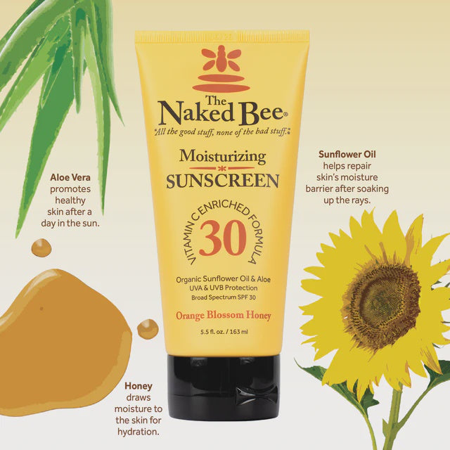 Orange Blossom Honey SPF 30 Moisturizing Sunscreen 5.5 oz