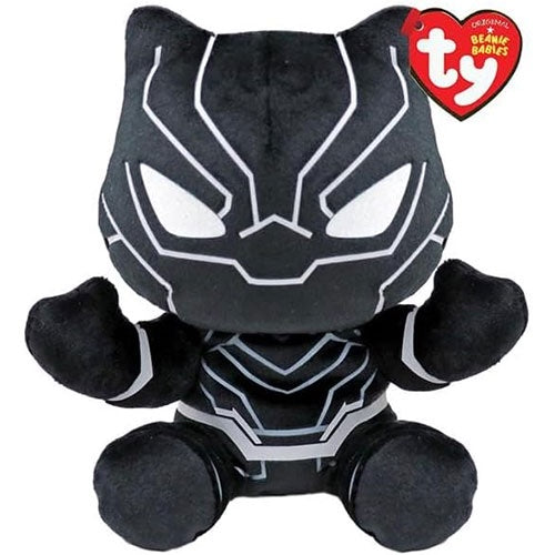 TY Beanie Baby Marvel Super Heroes - BLACK PANTHER 7.5