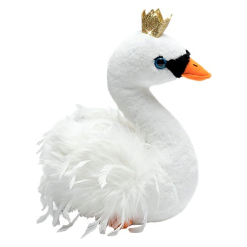 TY Beanie Baby - CHARMAINE the White Swan 6 inch)
