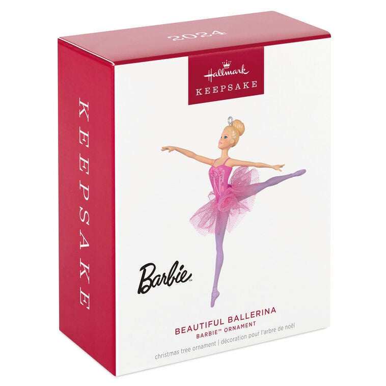 Hallmark Keepsake Christmas Ornament 2024, Barbie Beautiful Ballerina, Gifts for Her