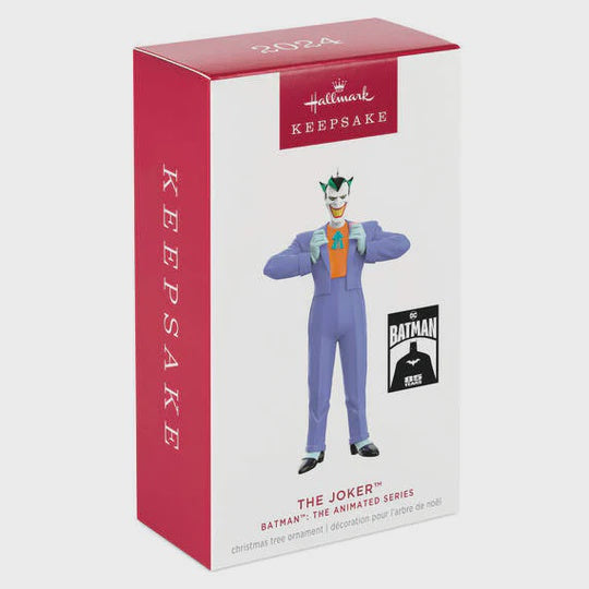 Hallmark Keepsake Christmas Ornament 2024, Batman: The Animated Series The Joker, Super Hero Gifts