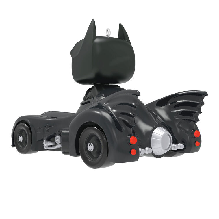 Hallmark Keepsake Christmas Ornament 2024, DC 1989 Batman in His Batmobile Funko POP!, Super Hero Gifts