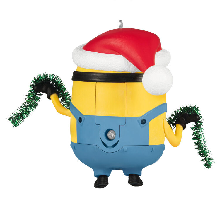 Hallmark Keepsake Minions Bob Trims the Tree Ornament With Sound