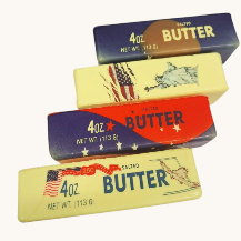 Squishy Butter Block 4oz. 250 Years of Freedom Assrt - 1pc