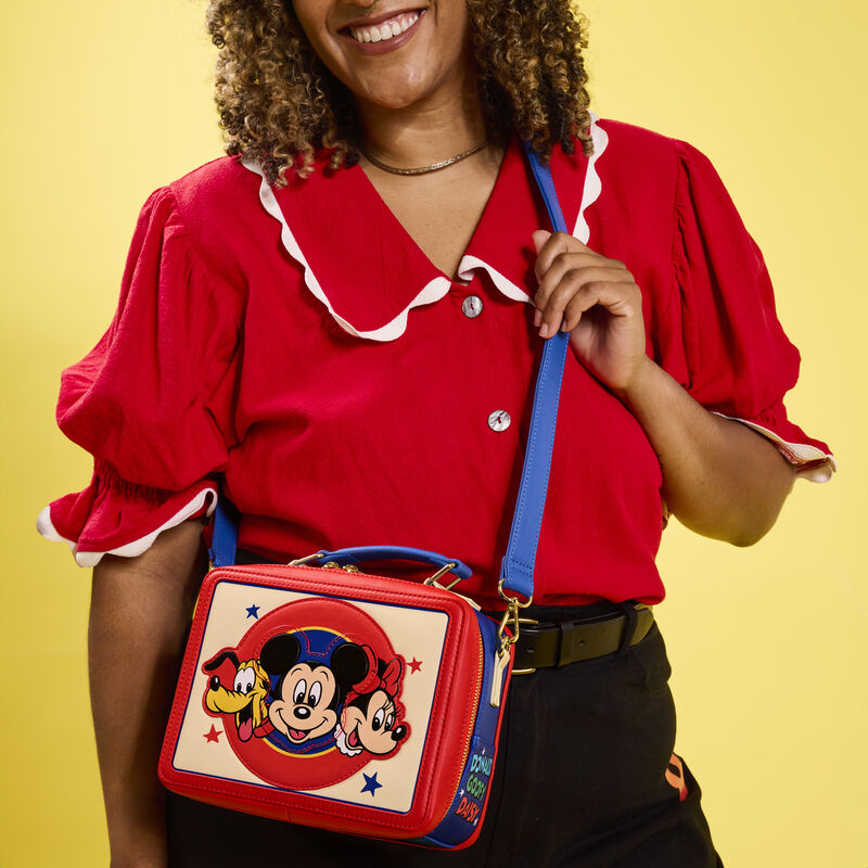 Mickey & Friends Classic Lunchbox Crossbody Bag