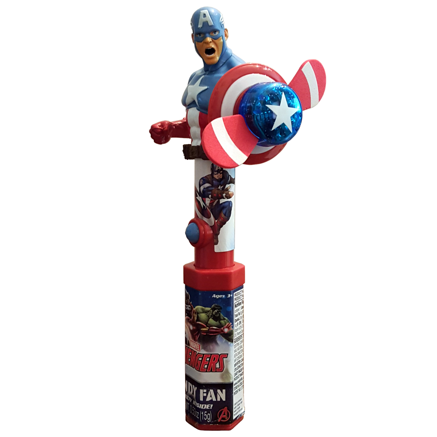 Marvel Avengers Character Assort Fan and Candy