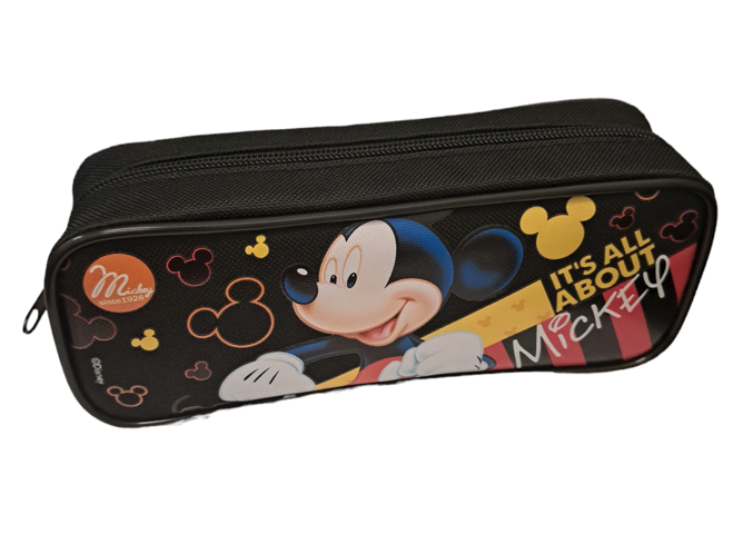 Disney Pencil  Pouch  1 Zipper Mickey Mouse M3