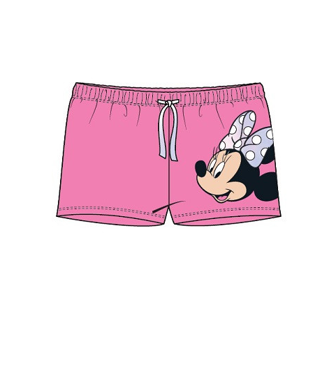 Youth Girl Minnie Bow Head Lounge Short pink