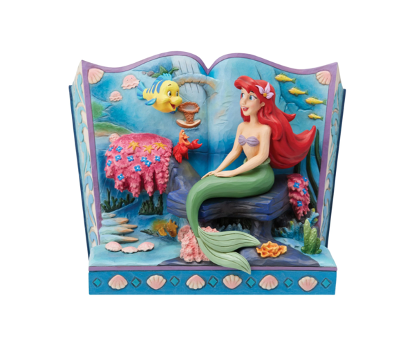 The Little Mermaid Storybook Figurine