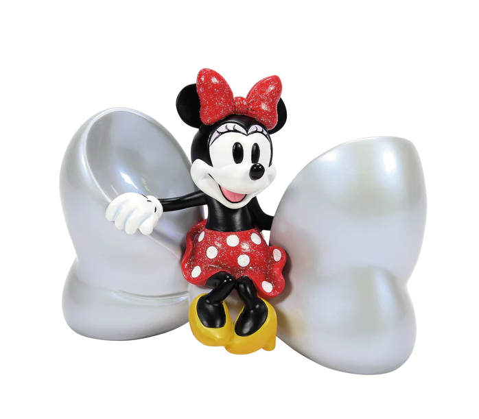 Disney 100 Minnie Mouse with her Iconic Bow Figurine
