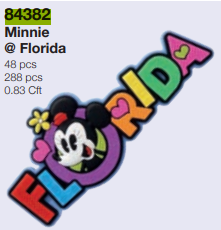 Minnie Florida Soft Touch PVC Magnet