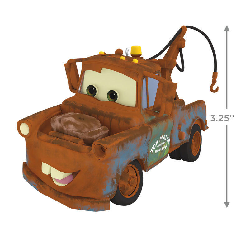 Hallmark Keepsake Christmas Ornament 2025, Disney/Pixar Cars Mater with Sound and Motion