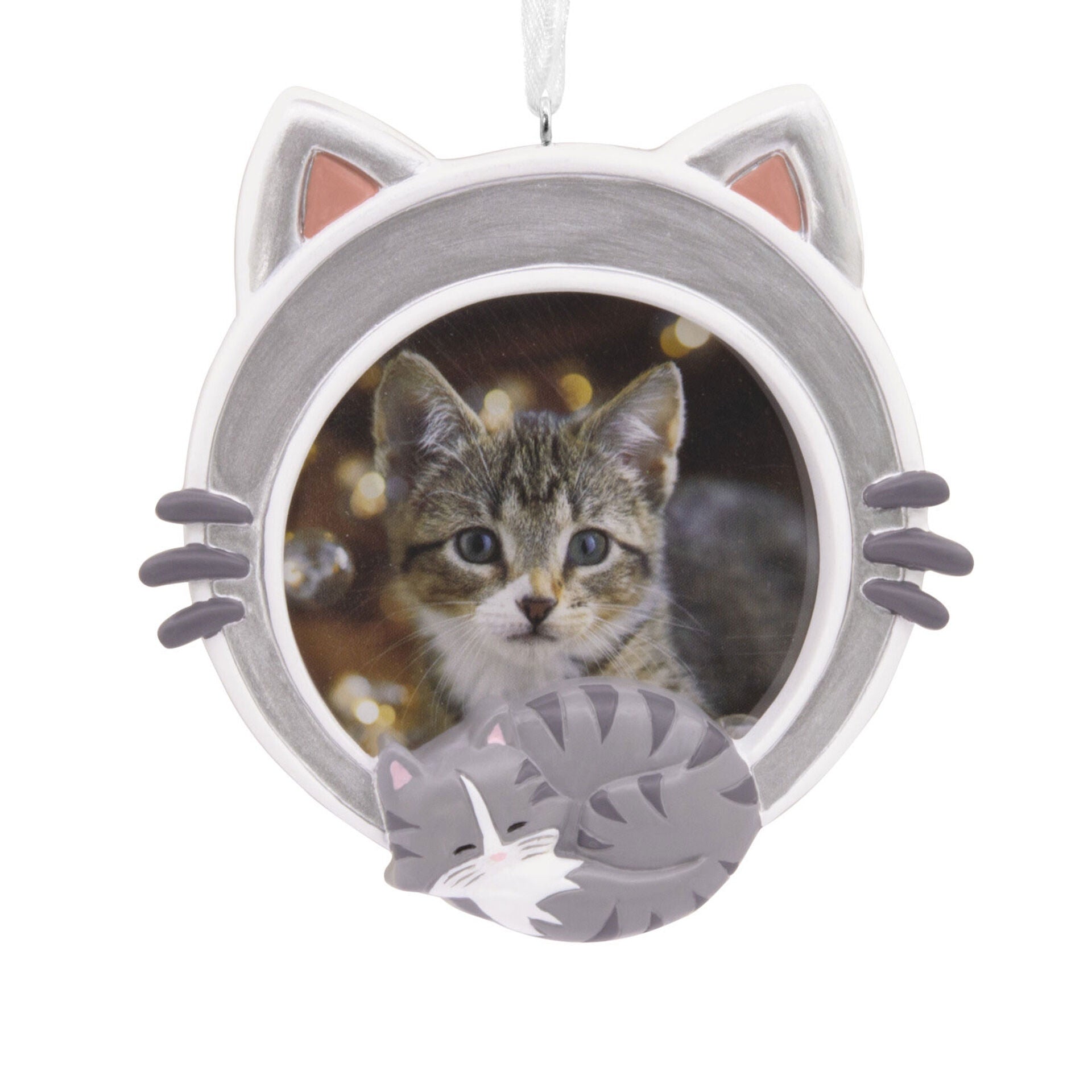 Cat Photo Frame Hallmark Ornament