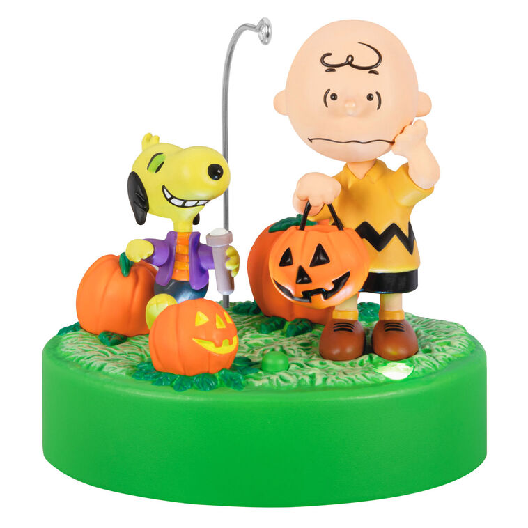 Hallmark Keepsake Halloween Ornament 2024, The Peanuts Gang Trick-or-Treating Pals With Light and Sound, Gifts for Peanuts Fans