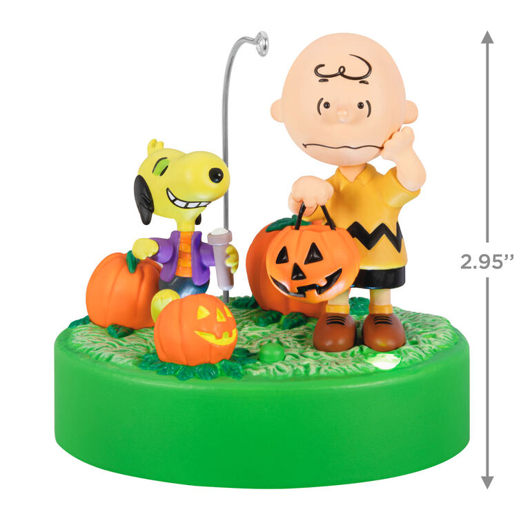 Hallmark Keepsake Halloween Ornament 2024, The Peanuts Gang Trick-or-Treating Pals With Light and Sound, Gifts for Peanuts Fans