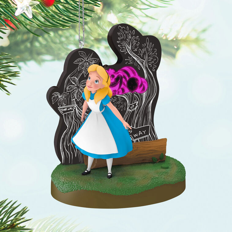 Hallmark Keepsake Ornament 2025 ALICE AND THE CHESHIRE CAT