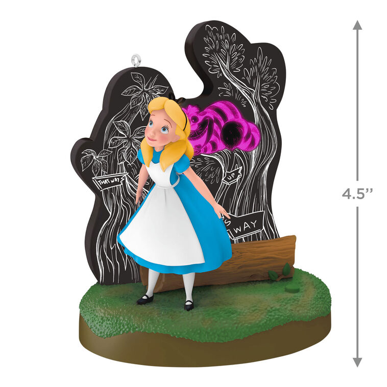 Hallmark Keepsake Ornament 2025 ALICE AND THE CHESHIRE CAT
