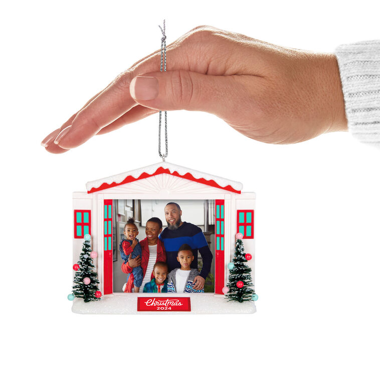 Hallmark Keepsake Christmas Ornament 2024, Christmas Memories 2024 Photo Frame, Family Gifts