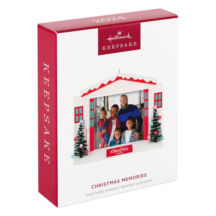 Hallmark Keepsake Christmas Ornament 2024, Christmas Memories 2024 Photo Frame, Family Gifts