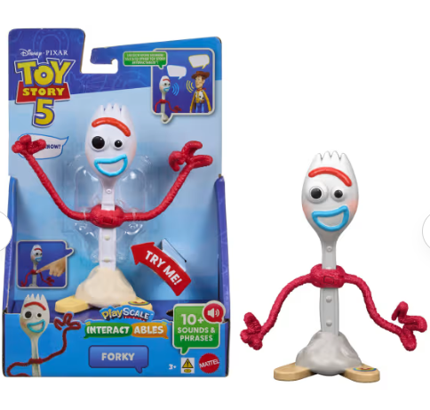 Disney And Pixar Toy Story Forky 7 Inch Interactable Figure Cross Talk