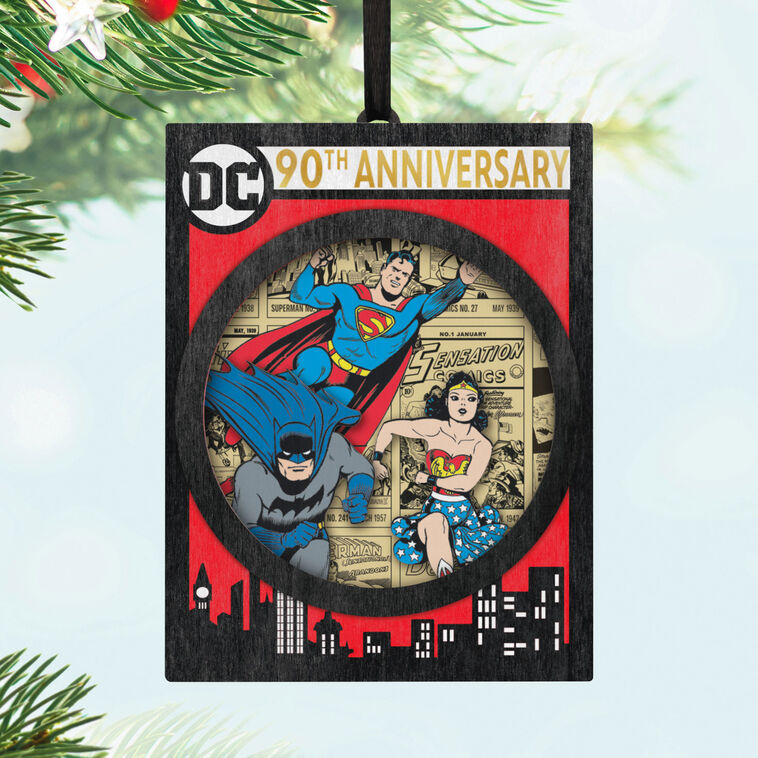 Hallmark  DC Comics™ 90th Anniversary DC Through the Ages Papercraft Ornament