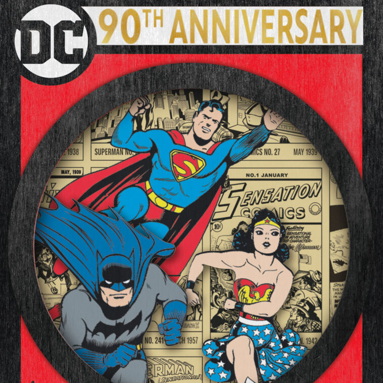 Hallmark  DC Comics™ 90th Anniversary DC Through the Ages Papercraft Ornament