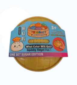 Mystery Squishy Dumpling Solid Color Assrt