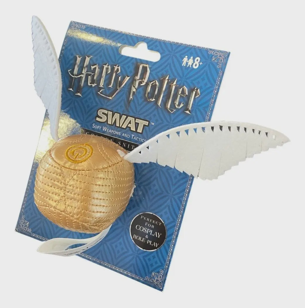 Harry Potter SWAT Golden Snitch Plush w/ Sound