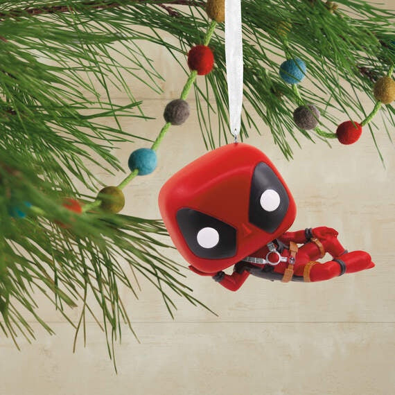 Marvel Deadpool Laying Down Funko POP!® Hallmark Ornament