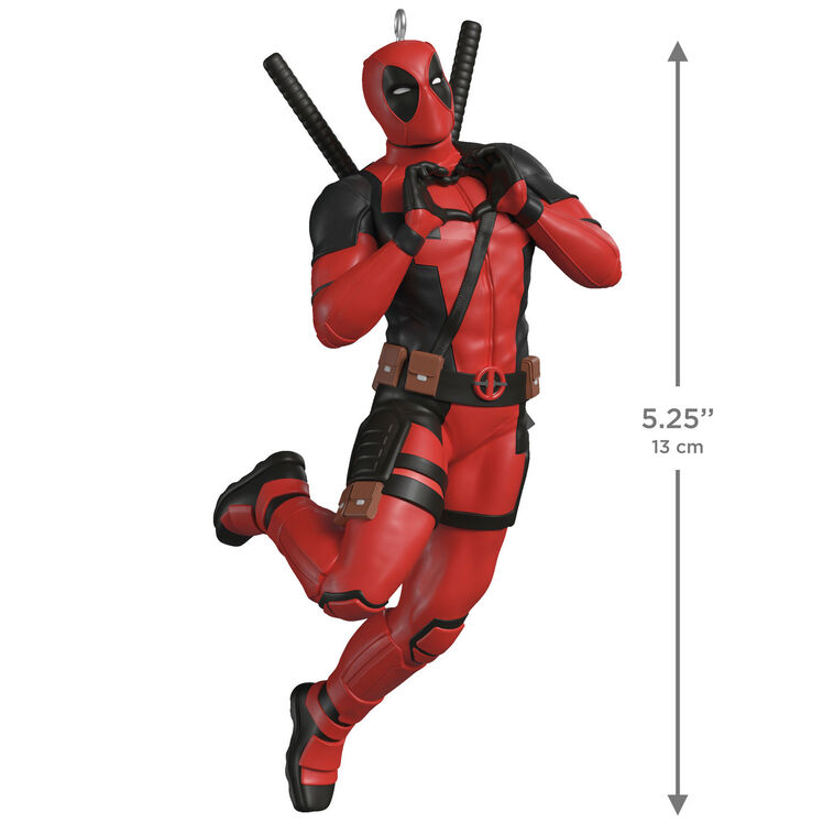 The Merc With a Heart Deadpool Ornament