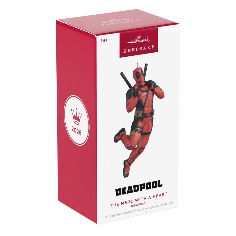 The Merc With a Heart Deadpool Ornament