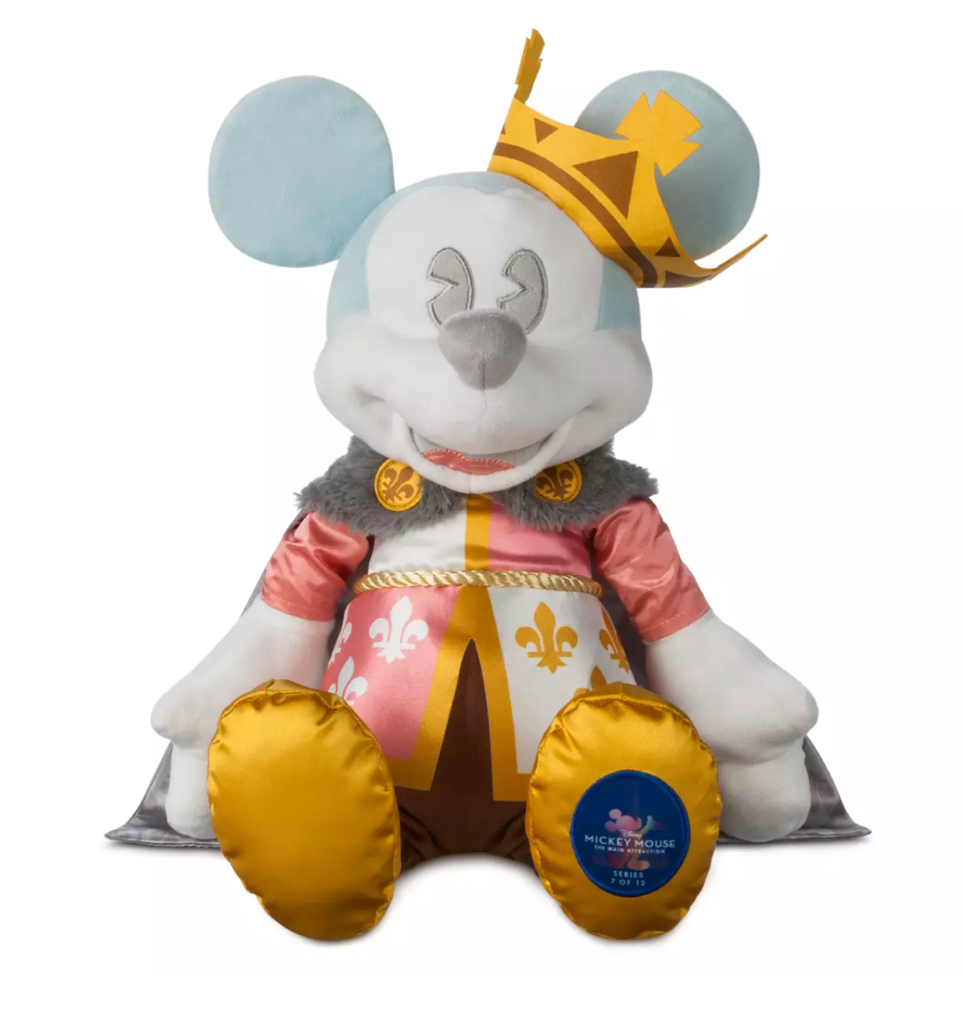 Disney 50th Plush Mickey Mouse Prince Charming Regal Carrousel