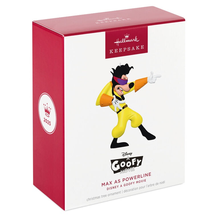 Hallmark Keepsake Ornament 2025 MAX AS POWERLINE