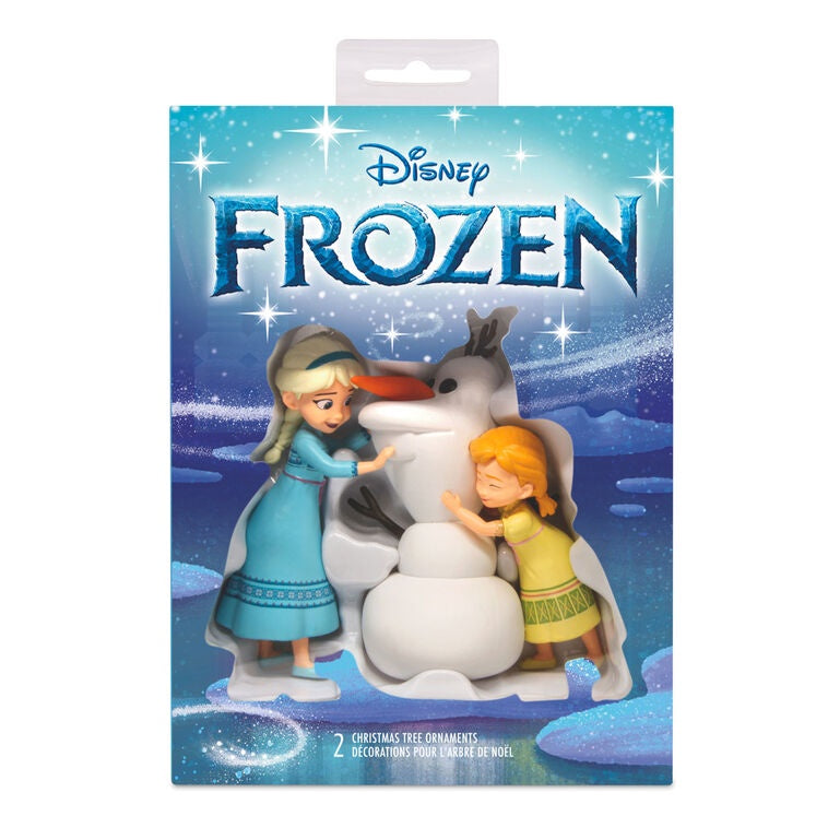 Disney Frozen Elsa, Anna and Olaf Hallmark Ornaments, Set of 2