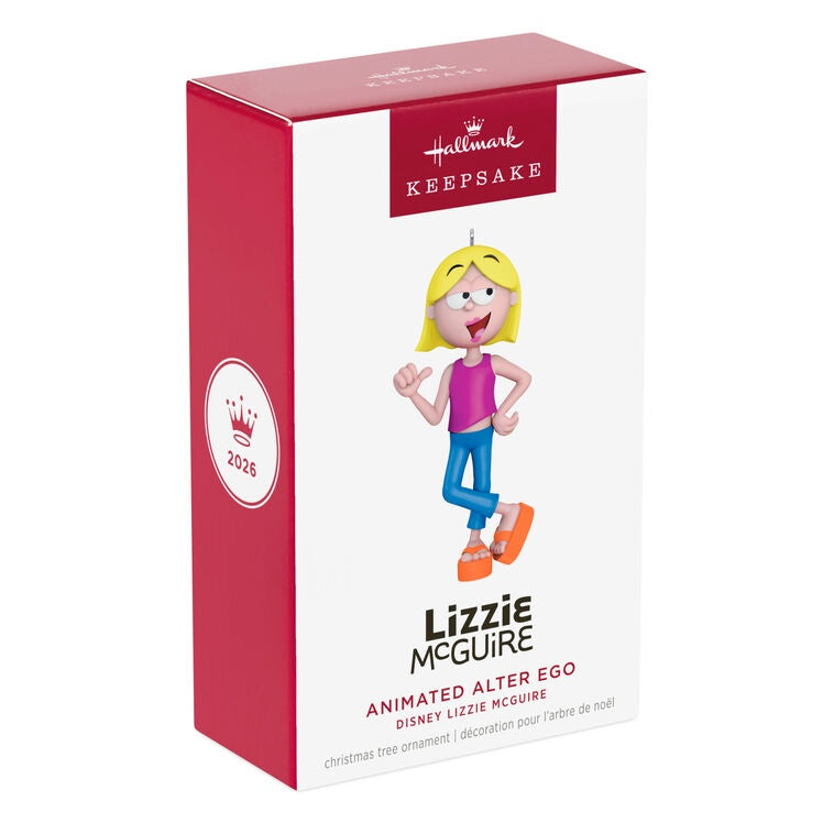 Disney Lizzie McGuire Animated Alter Ego Ornament