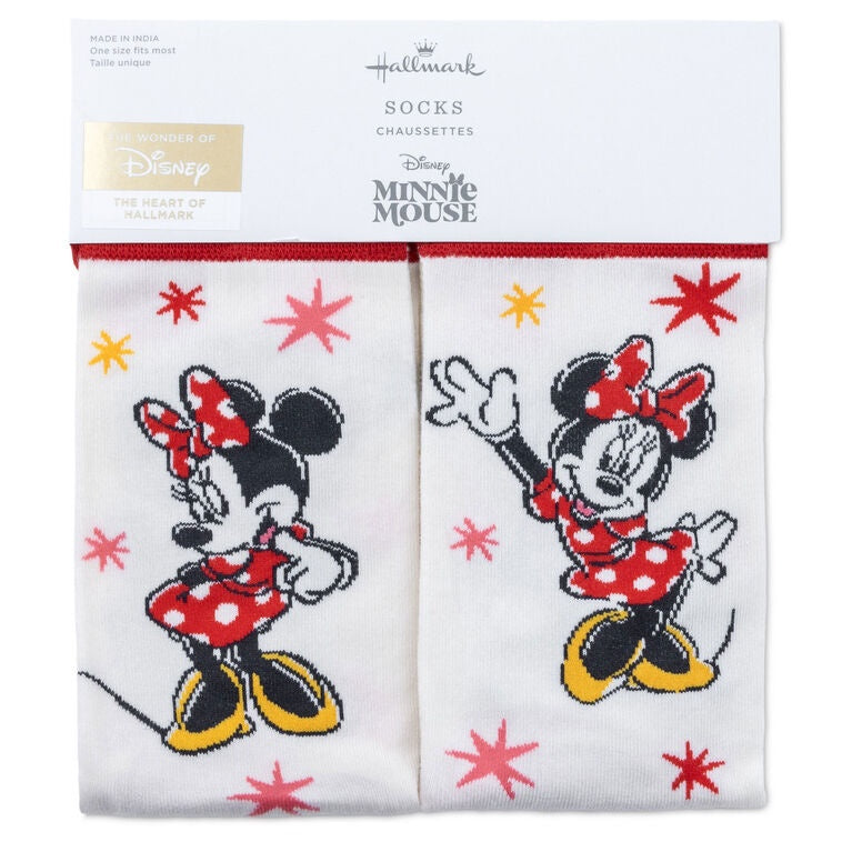 Disney Minnie Mouse Novelty Crew Socks