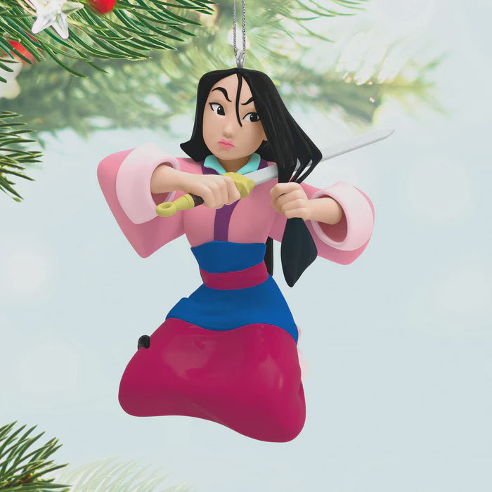 Hallmark Keepsake Christmas Ornament 2024, Disney Mulan An Act of Courage, Gifts for Disney Fans