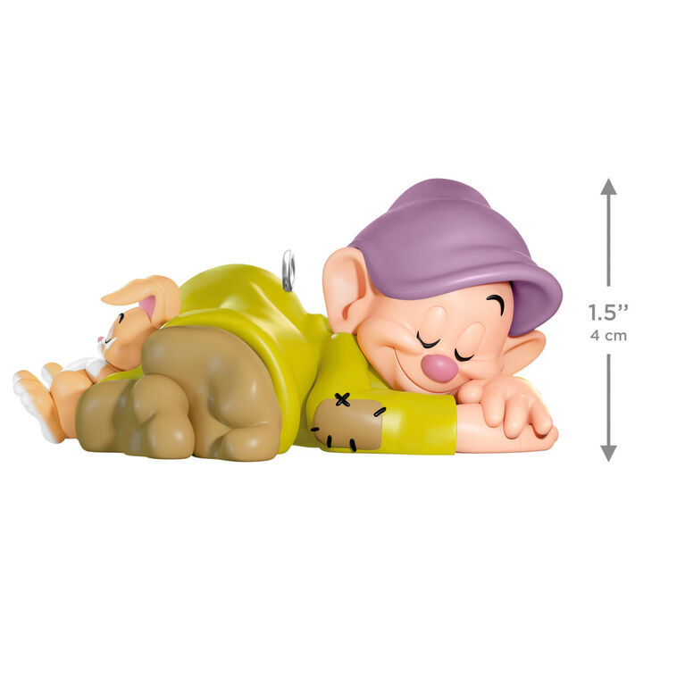 Disney Snow White and the Seven Dwarfs Dozing Dopey Ornament