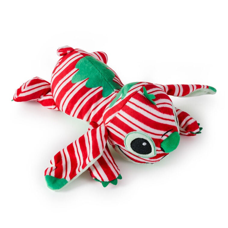 Disney Stitch Red White Candy Cane Floppy Plush 11