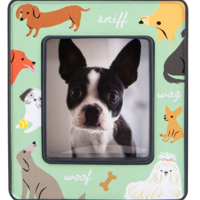 Cute Pups 2026 Photo Frame Hallmark Ornament