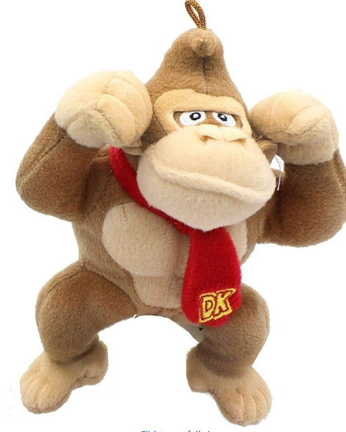 Super Mario Donkey Kong Plush 8''