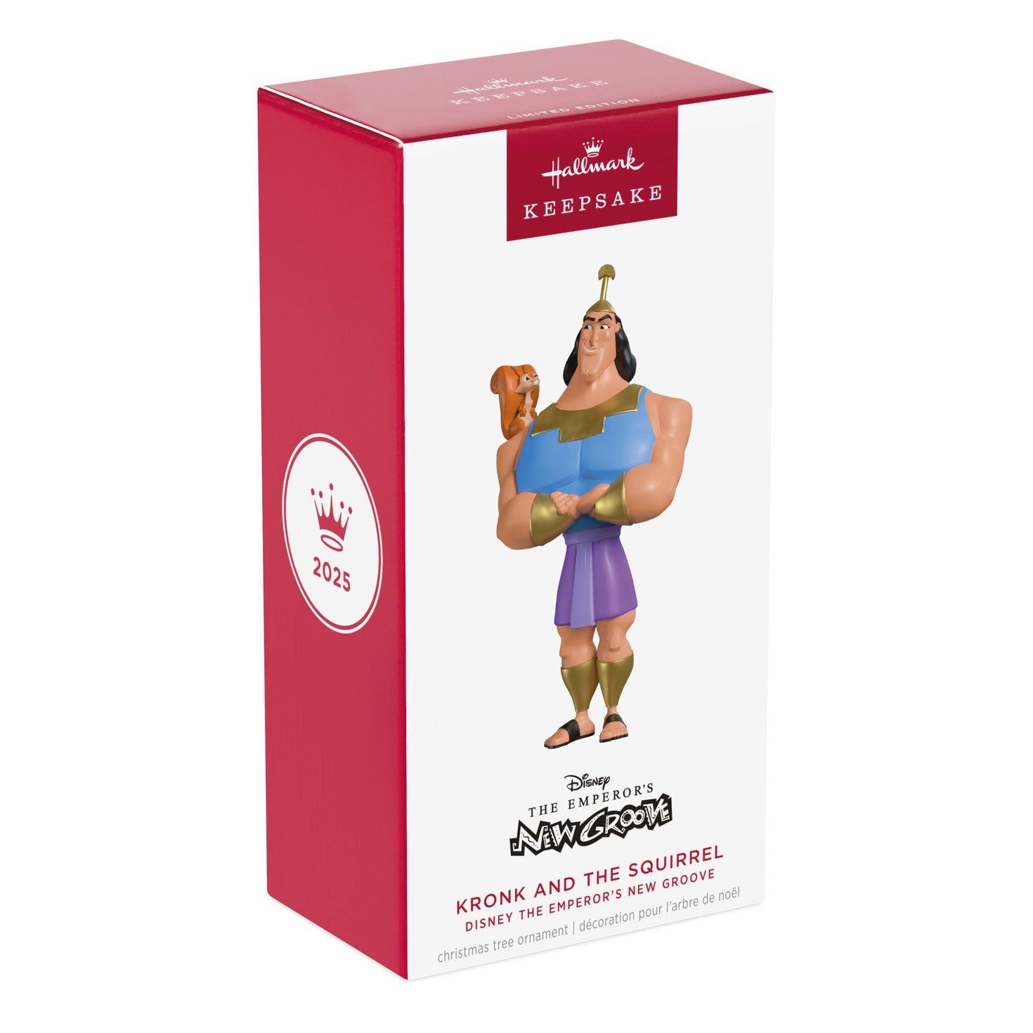 Hallmark Keepsake Ornament 2025 Disney The Emperor's New Groove Kronk and the Squirrel Ornament